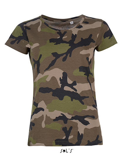 Premium T-Shirt Woman – Camouflage Premium T-Shirt Woman - Camouflage