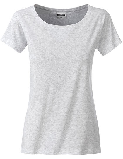 Basic T Organic 100% Bio-Baumwolle Woman – Ash Heather Basic T Organic 100% Bio-Baumwolle Woman - Ash Heather