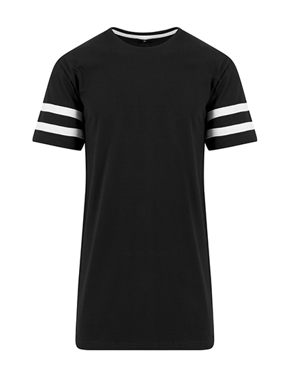 Premium T-Shirt XTRA-Long Stripes Man – Black / White Premium T-Shirt XTRA-Long Stripes Man - Black / White