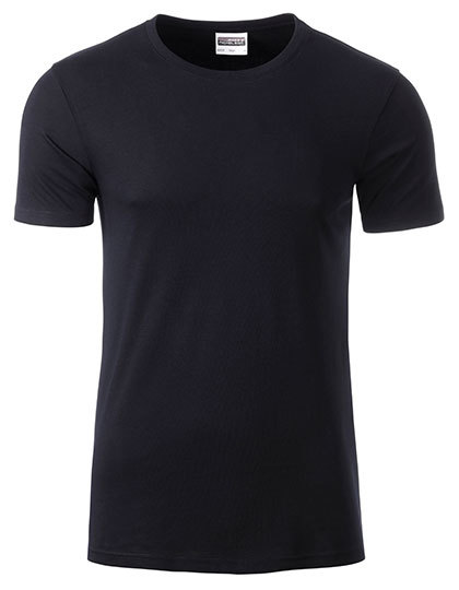 Basic T Organic 100% Bio-Baumwolle Man – Black Basic T Organic 100% Bio-Baumwolle Man - Black