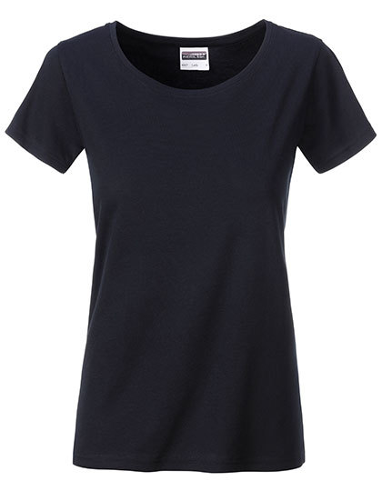 Basic T Organic 100% Bio-Baumwolle Woman – Black Basic T Organic 100% Bio-Baumwolle Woman - Black