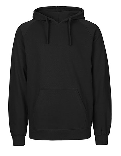 Hoodie Organic 100% Bio-Baumwolle Man - Black