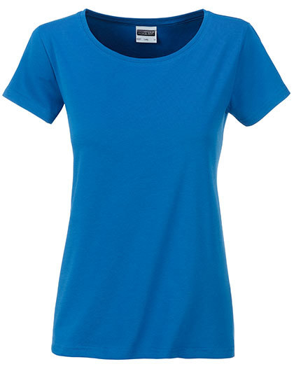 Basic T Organic 100% Bio-Baumwolle Woman – Cobalt Basic T Organic 100% Bio-Baumwolle Woman - Cobalt