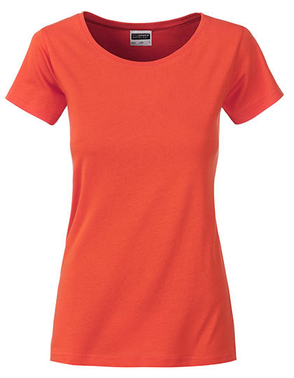 Basic T Organic 100% Bio-Baumwolle Woman – Coral Basic T Organic 100% Bio-Baumwolle Woman - Coral