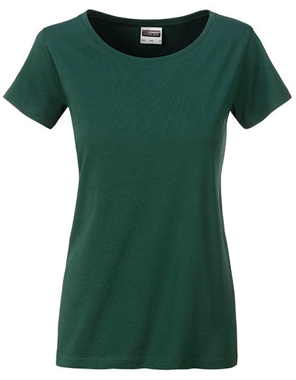 Basic T Organic 100% Bio-Baumwolle Woman – Dark Green Basic T Organic 100% Bio-Baumwolle Woman - Dark Green