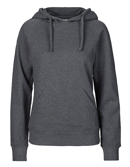 Hoodie Organic 100% Bio-Baumwolle Woman - Dark Heather
