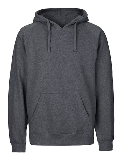 Hoodie Organic 100% Bio-Baumwolle Man - Dark Heather