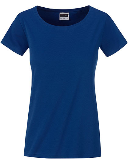 Basic T Organic 100% Bio-Baumwolle Woman – Dark Royal Basic T Organic 100% Bio-Baumwolle Woman - Dark Royal
