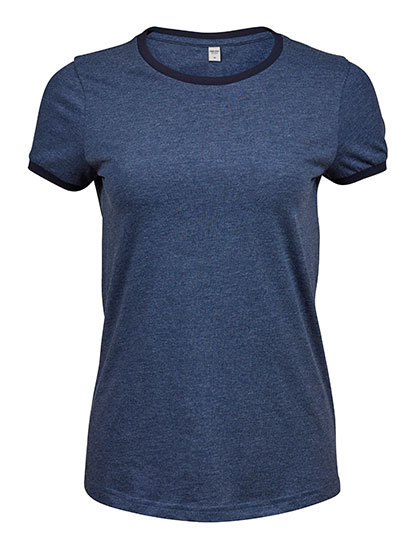 Premium T-Shirt Ringer Woman – Denim / Navy Premium T-Shirt Ringer Woman - Denim / Navy