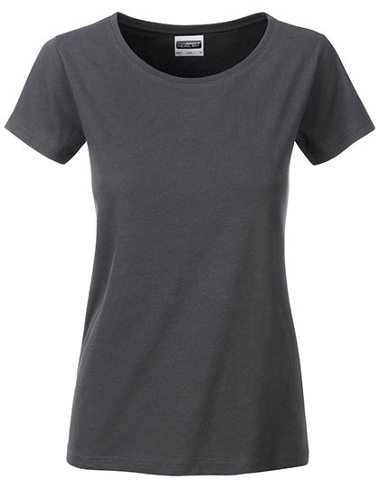 Basic T Organic 100% Bio-Baumwolle Woman – Graphite Basic T Organic 100% Bio-Baumwolle Woman - Graphite