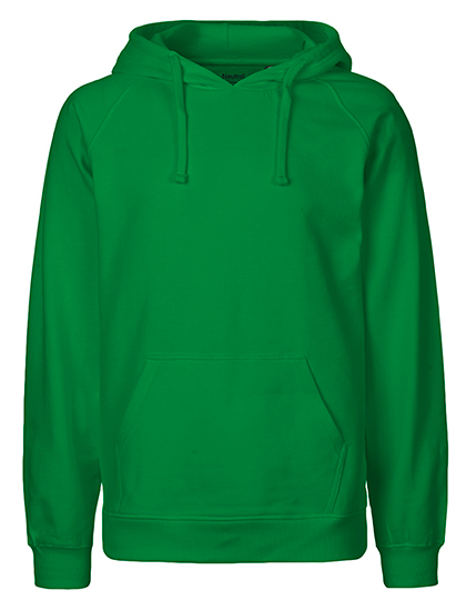 Hoodie Organic 100% Bio-Baumwolle Man - Green