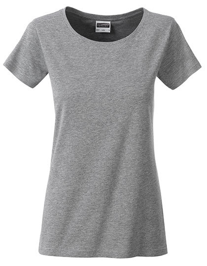Basic T Organic 100% Bio-Baumwolle Woman – Grey Heather Basic T Organic 100% Bio-Baumwolle Woman - Grey Heather