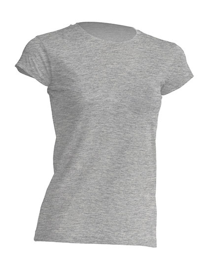 Basic T-Shirt Woman – Grey Melange Basic T-Shirt Woman - Grey Melange