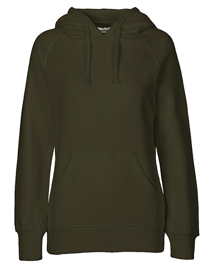 Hoodie Organic 100% Bio-Baumwolle Woman - Military
