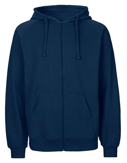 Zip-Hoodie Organic 100% Bio-Baumwolle Man - Navy