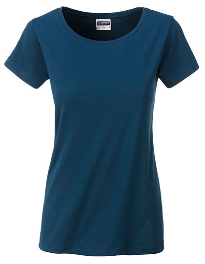 Basic T Organic 100% Bio-Baumwolle Woman – Petrol Basic T Organic 100% Bio-Baumwolle Woman - Petrol