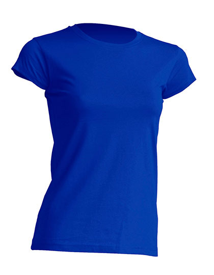 Basic T Organic 100% Bio-Baumwolle Woman – Royal Blue Basic T Organic 100% Bio-Baumwolle Woman - Royal Blue