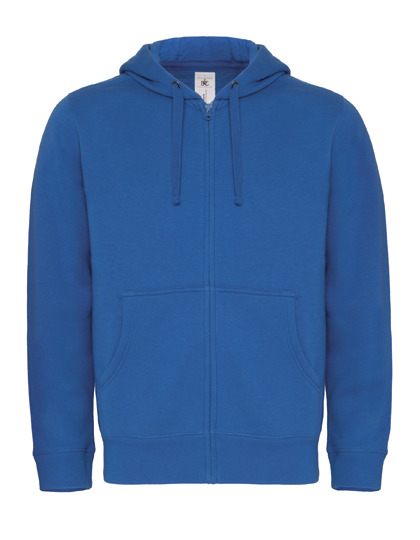 Basic Zip-Hoodie Man - Royal Blue