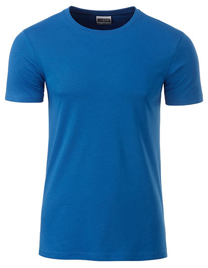 Basic T Organic 100% Bio-Baumwolle Man – Royal Basic T Organic 100% Bio-Baumwolle Man - Royal