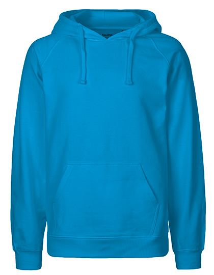 Hoodie Organic 100% Bio-Baumwolle Man - Sapphire