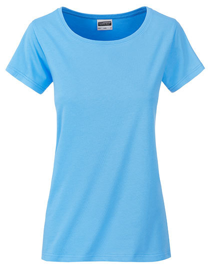 Basic T Organic 100% Bio-Baumwolle Woman – Sky Blue Basic T Organic 100% Bio-Baumwolle Woman - Sky Blue