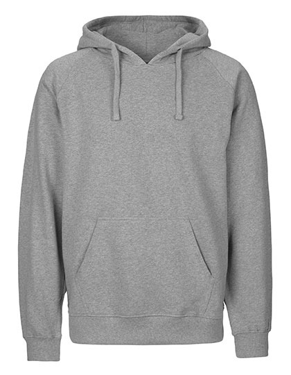 Hoodie Organic 100% Bio-Baumwolle Man - Sports Grey