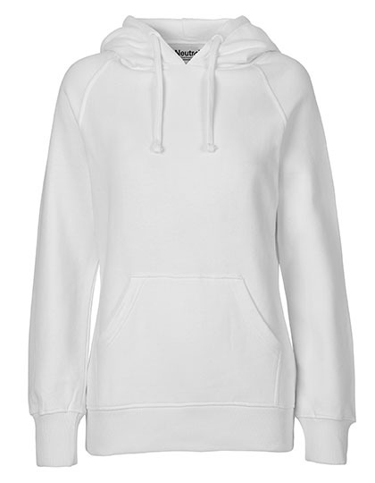 Hoodie Organic 100% Bio-Baumwolle Woman - White