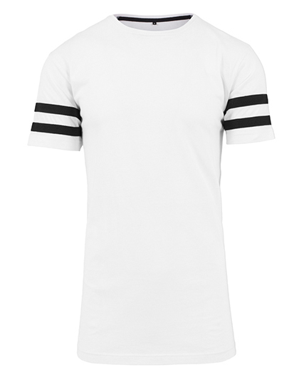 Premium T-Shirt XTRA-Long Stripes Man – White / Black Premium T-Shirt XTRA-Long Stripes Man - White / Black
