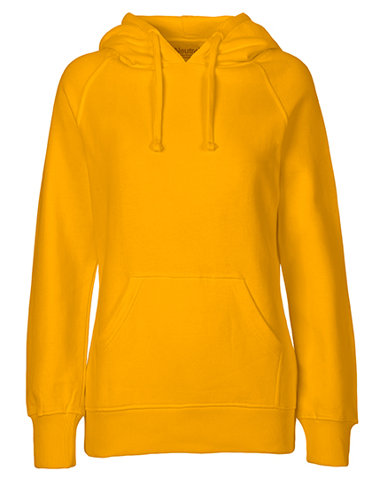 Hoodie Organic 100% Bio-Baumwolle Woman - Yellow