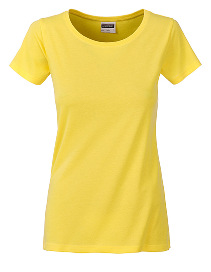 Basic T Organic 100% Bio-Baumwolle Woman – Yellow Basic T Organic 100% Bio-Baumwolle Woman - Yellow